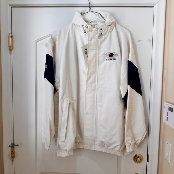 Outer Banks The Navigator Motorsports Wind Water Resistant Zip Jacket Mens XXL - Picture 1 of 16